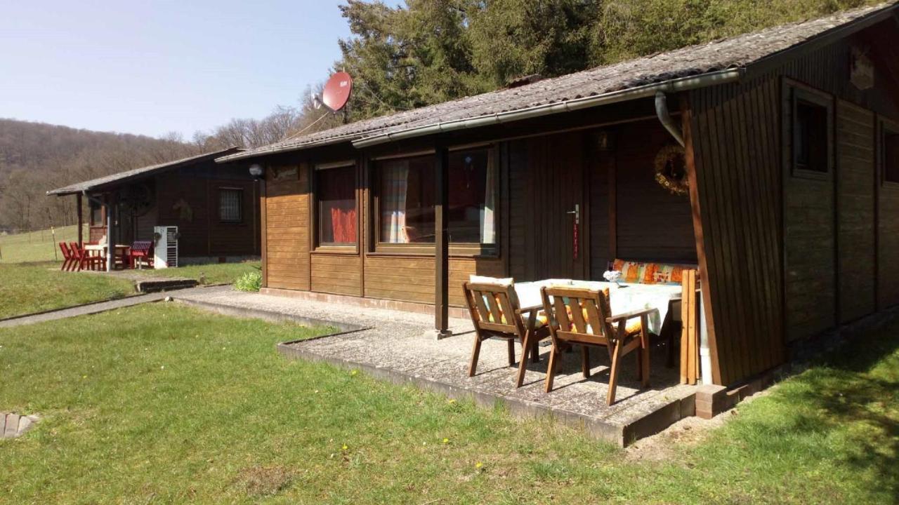 Appartamento Reitstation Rossmuehle Gräfendorf Esterno foto